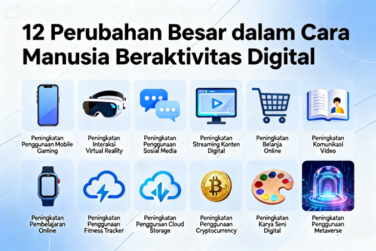 Game Online Modern: 12 Perubahan Besar dalam Cara Manusia Beraktivitas Digital