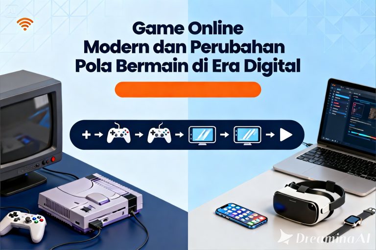 game online modern dan perubahan pola bermain di era digital