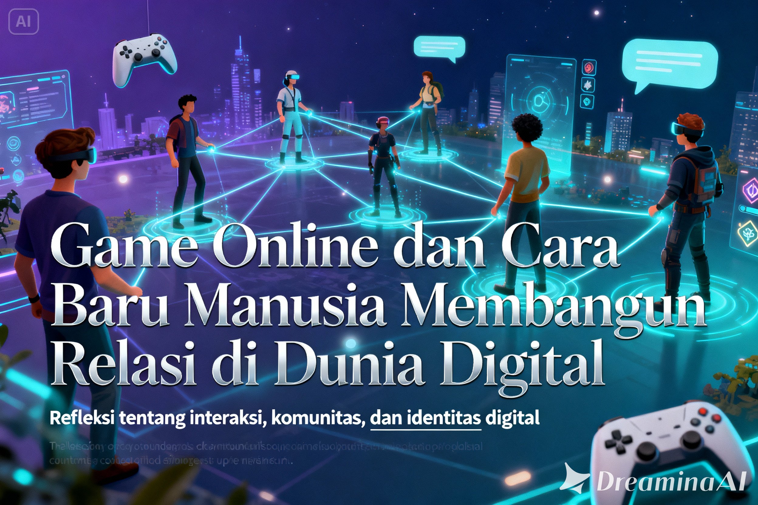 game online modern dan interaksi sosial digital