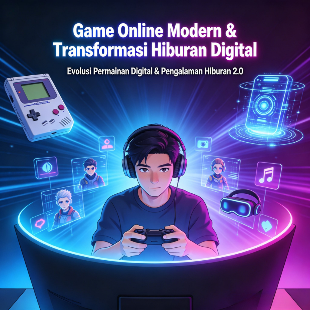 game online modern dan perubahan pola hiburan digital