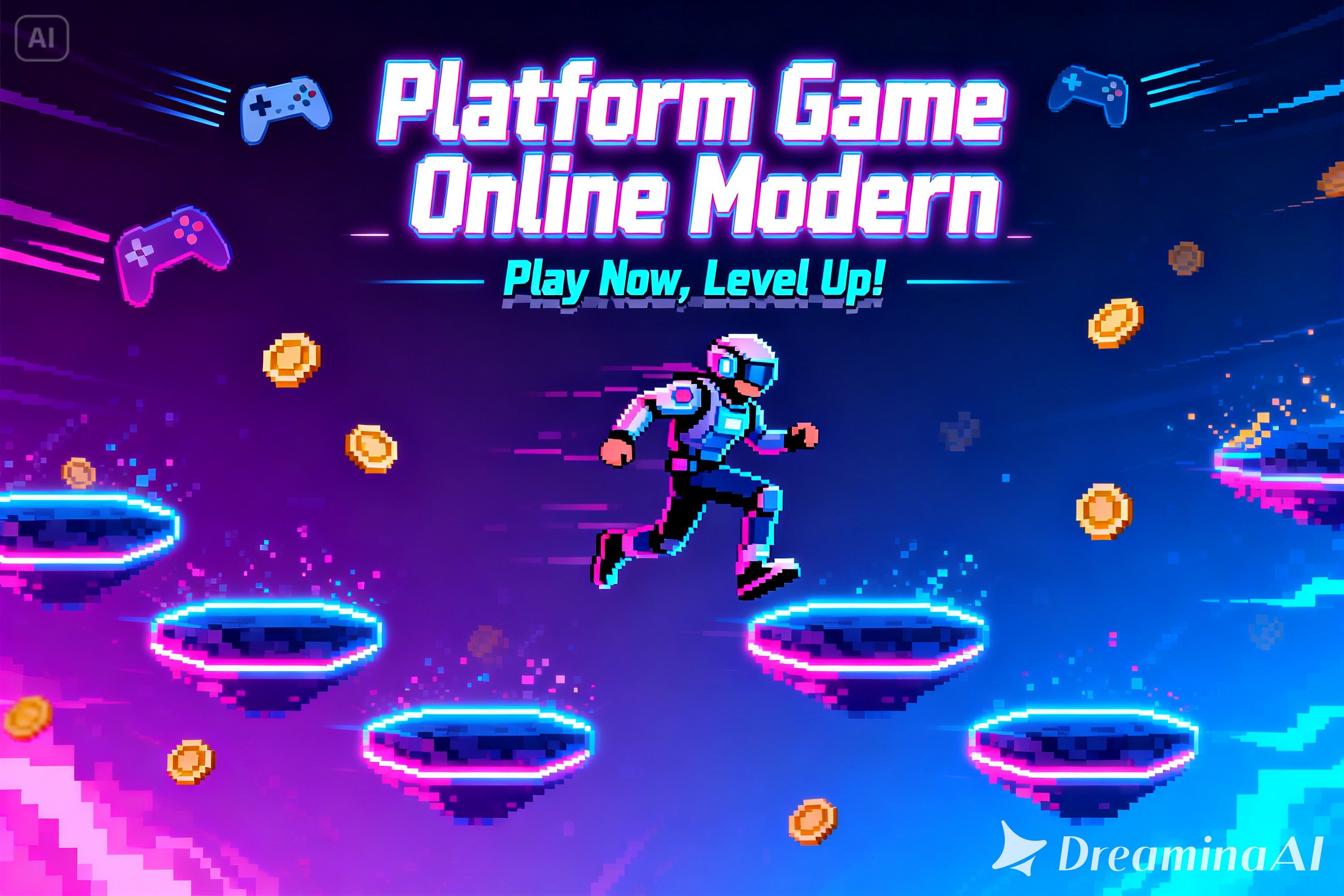 platform game online modern seperti PC mobile dan konsol