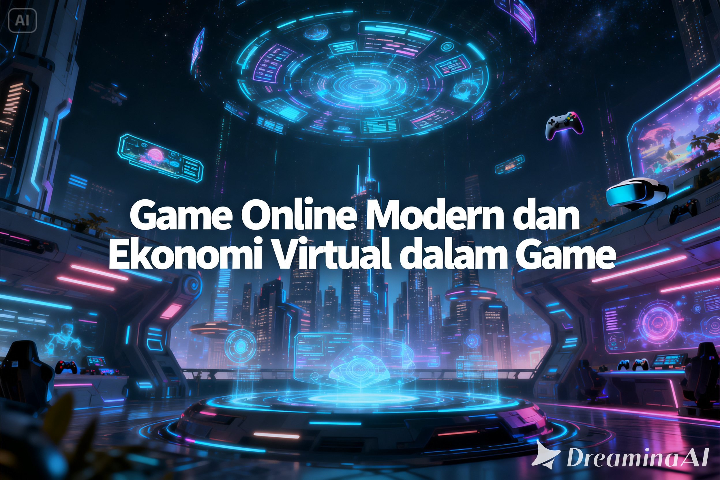 Game Online Modern dan Ekonomi Virtual dalam Game game online modern ekonomi virtual marketplace game