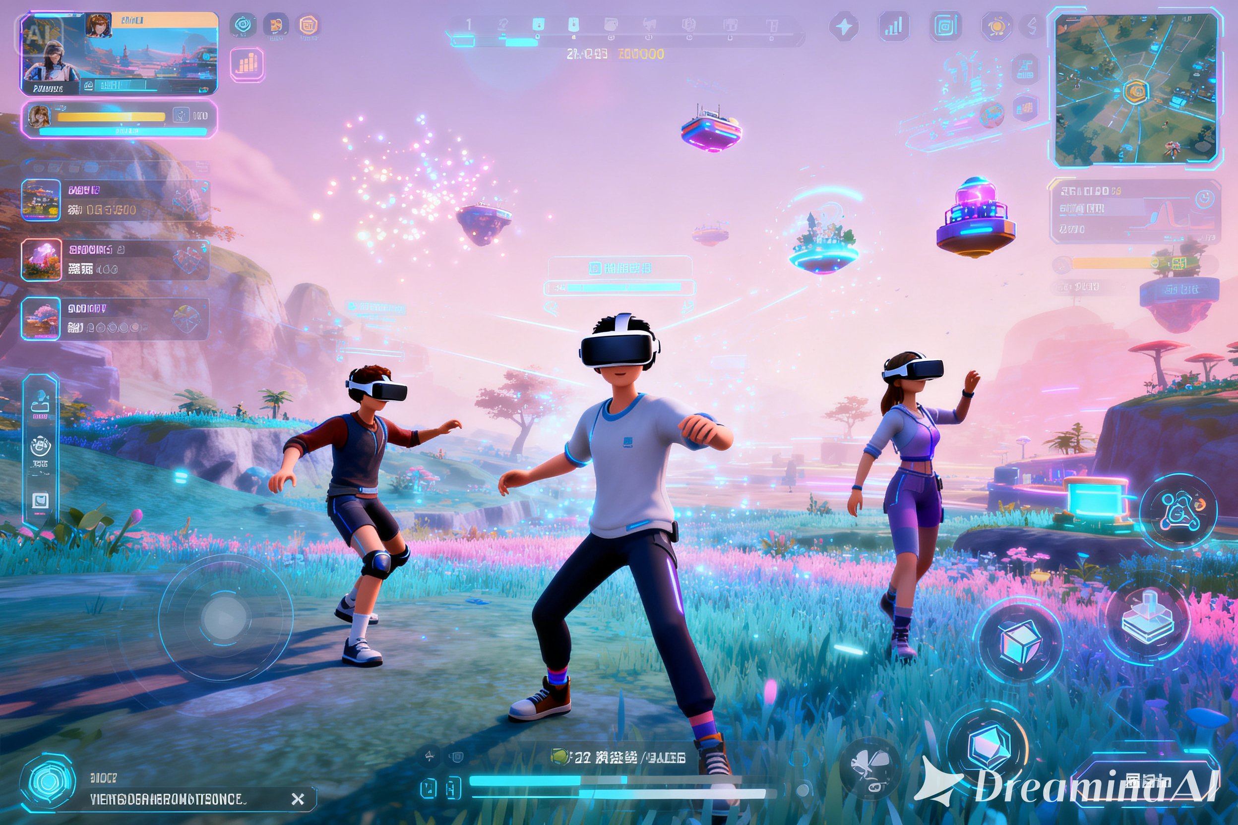 Game Online Modern dengan Virtual Reality Interaktif game online modern virtual reality vr immersive gaming