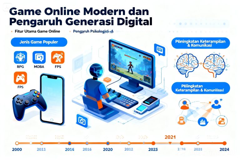 game online modern generasi digital teknologi gaming