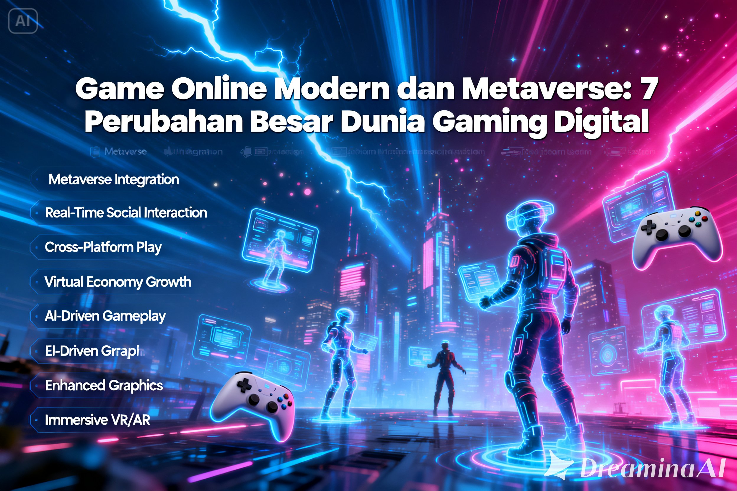 7 Perubahan Besar Dunia Gaming Digital