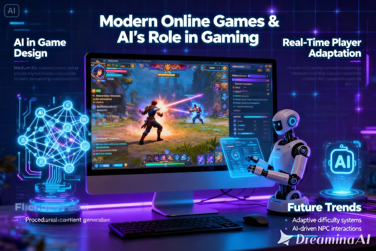 game online modern dengan artificial intelligence