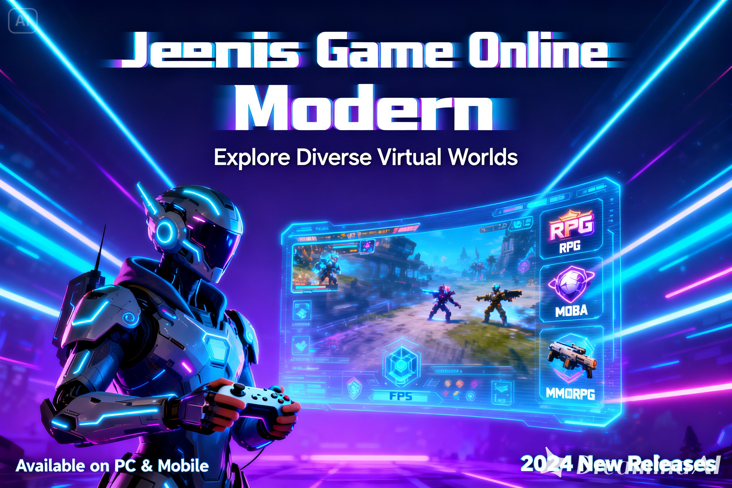 jenis game online modern dalam dunia gaming digital