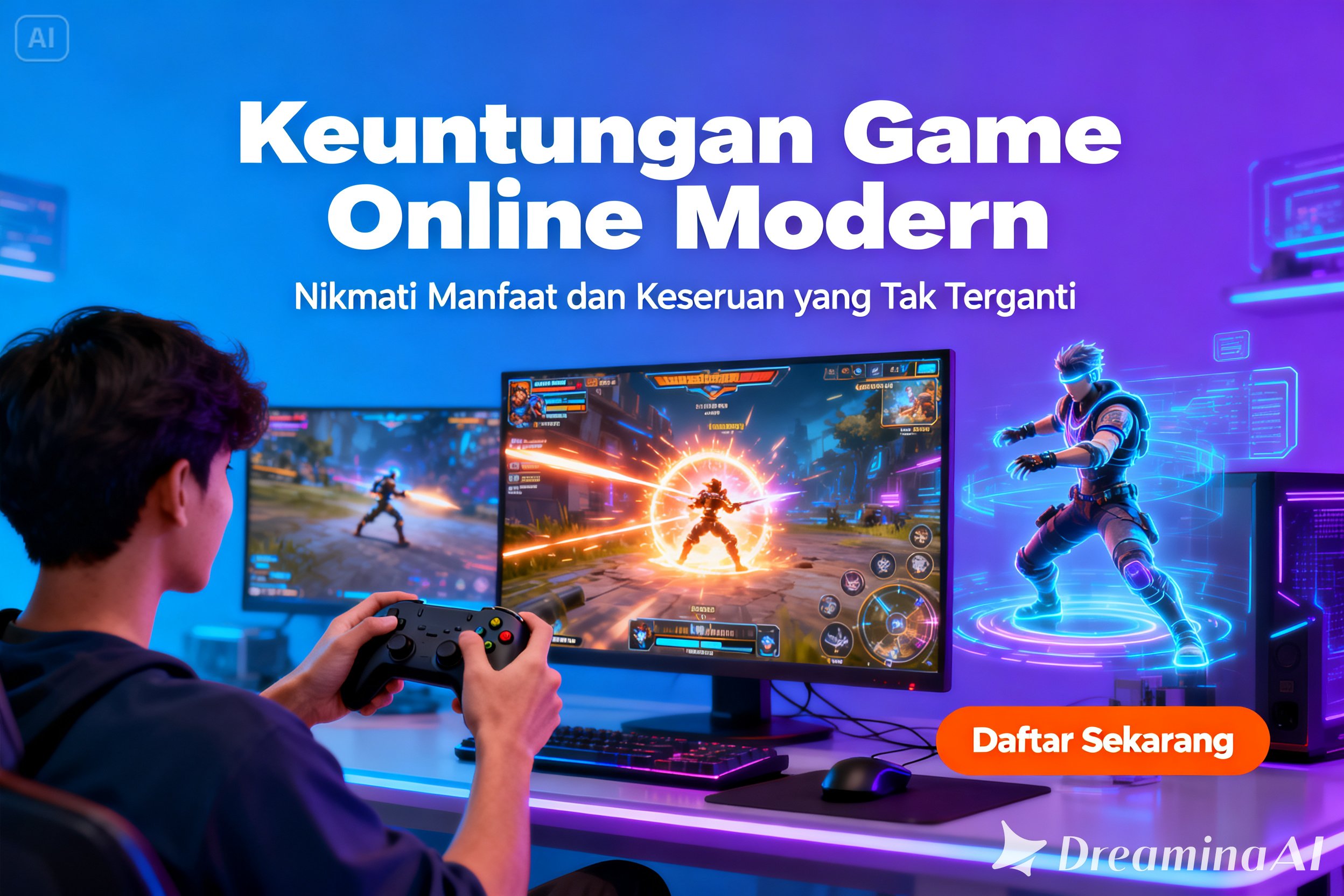 manfaat positif game online modern bagi pemain