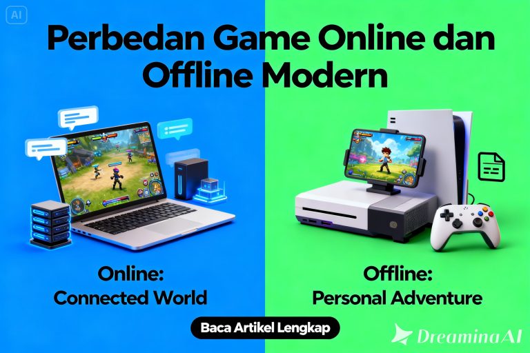 perkembangan industri game online modern di era digital