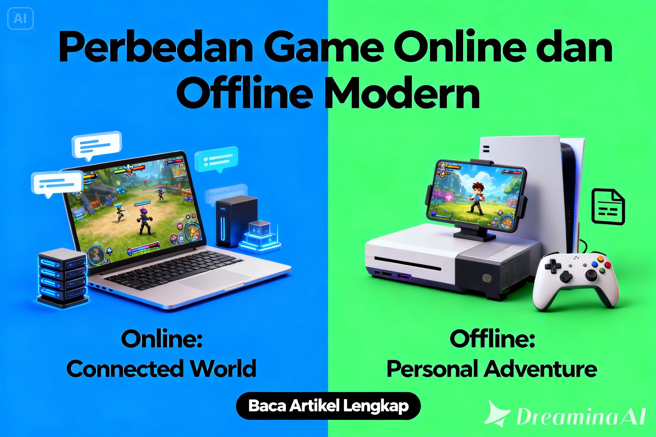 perkembangan industri game online modern di era digital