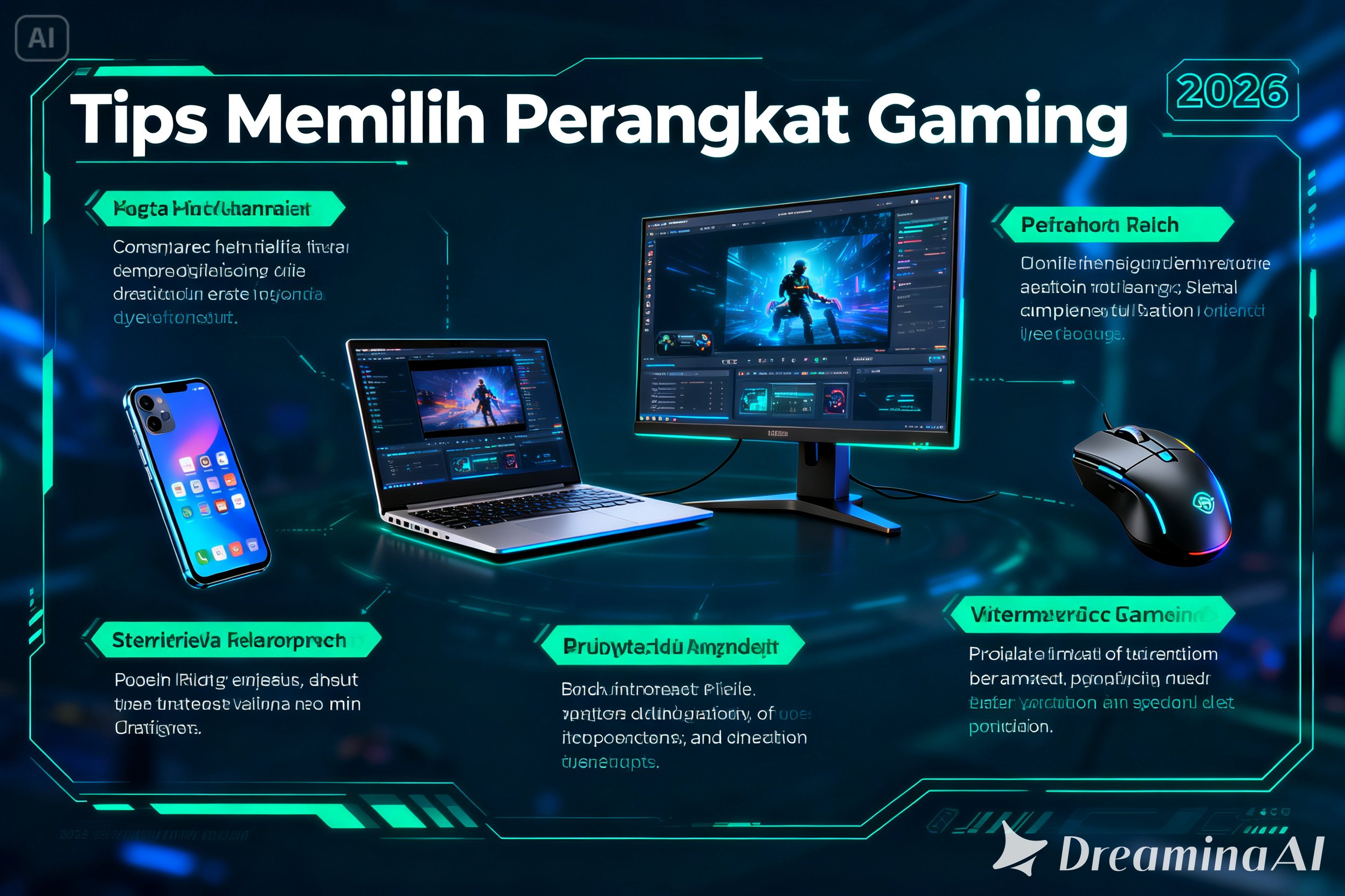 tips memilih perangkat terbaik untuk game online modern sesuai budget