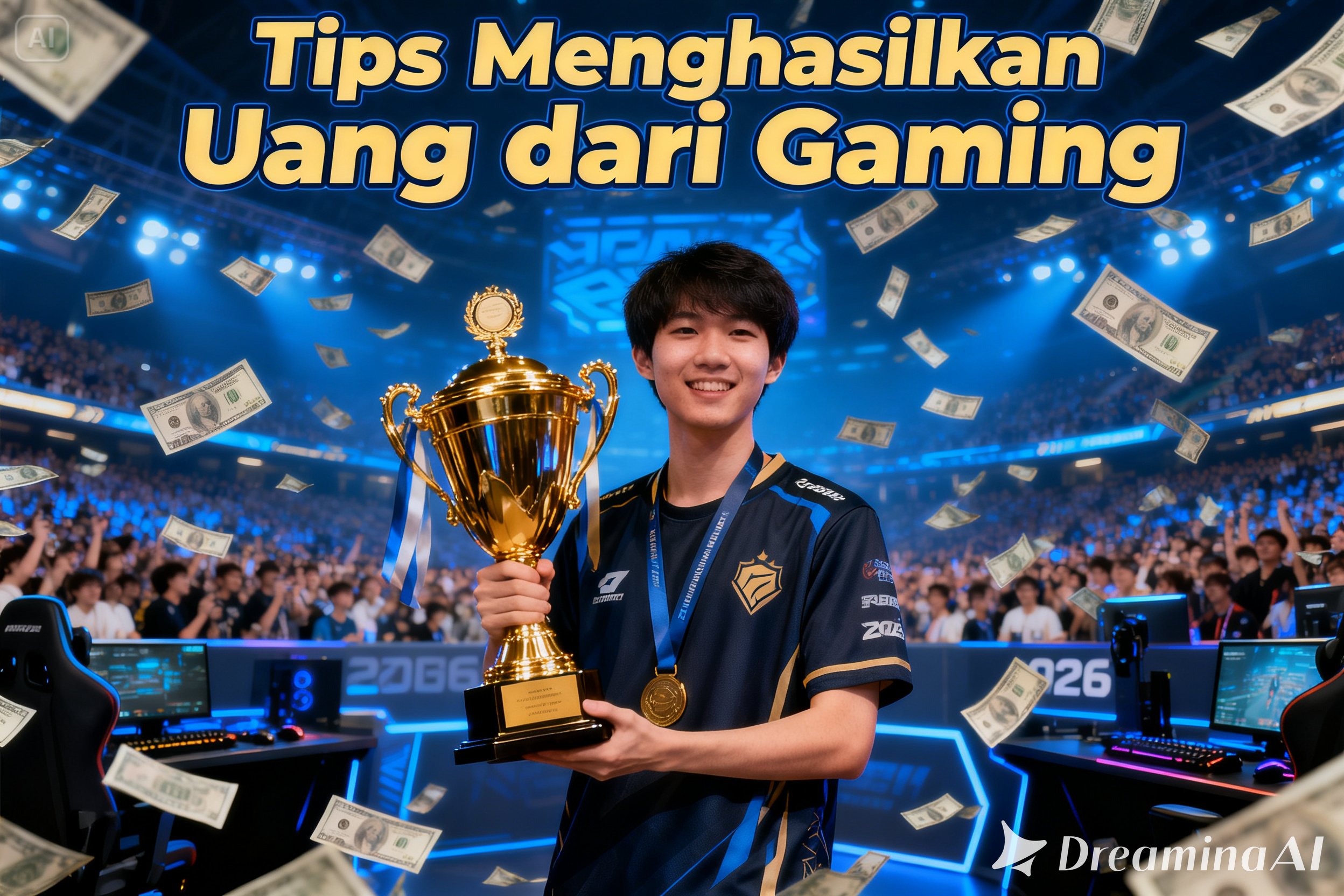 tips sukses menghasilkan uang dari game online modern 2026