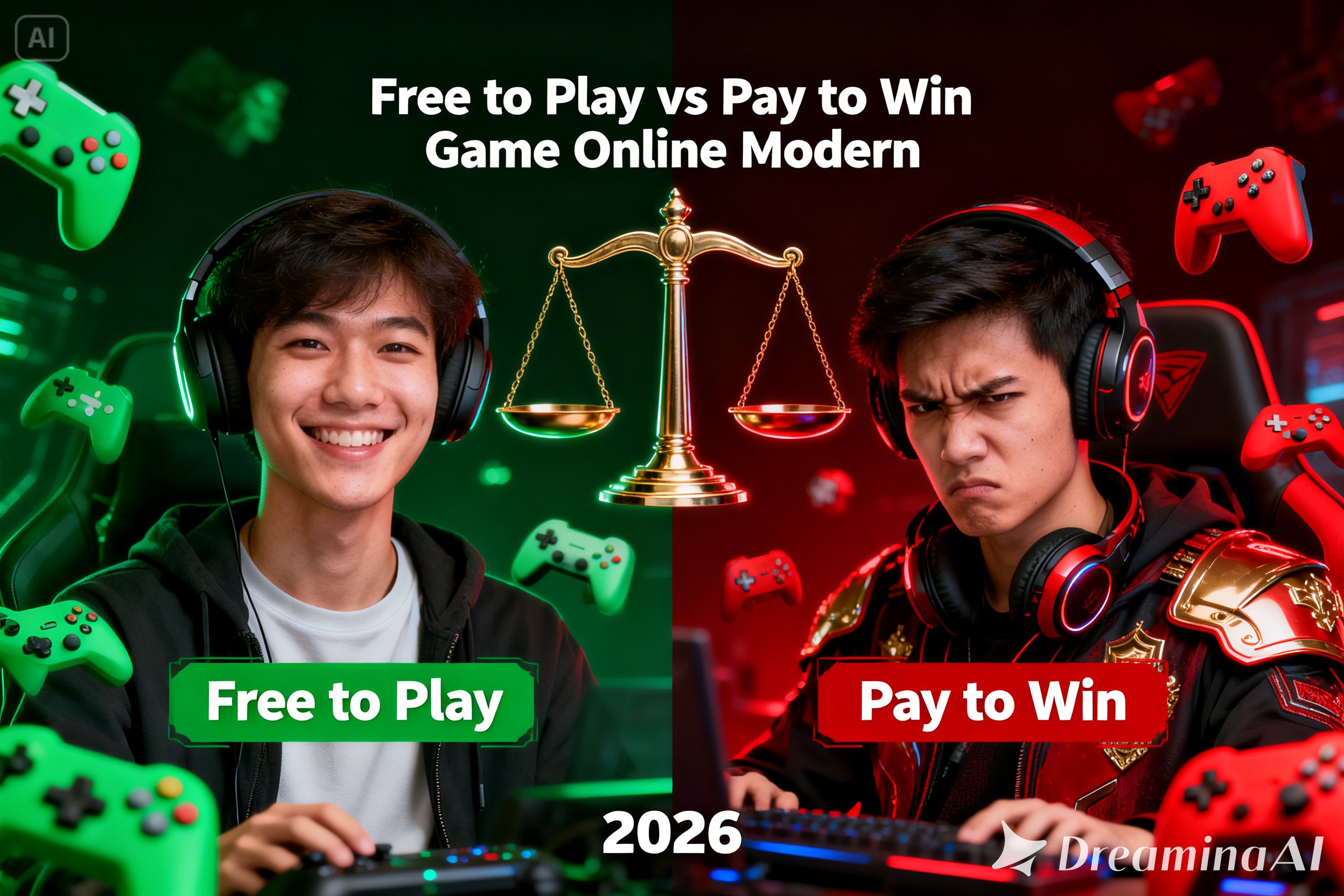 free to play vs pay to win perbedaan sistem game online modern