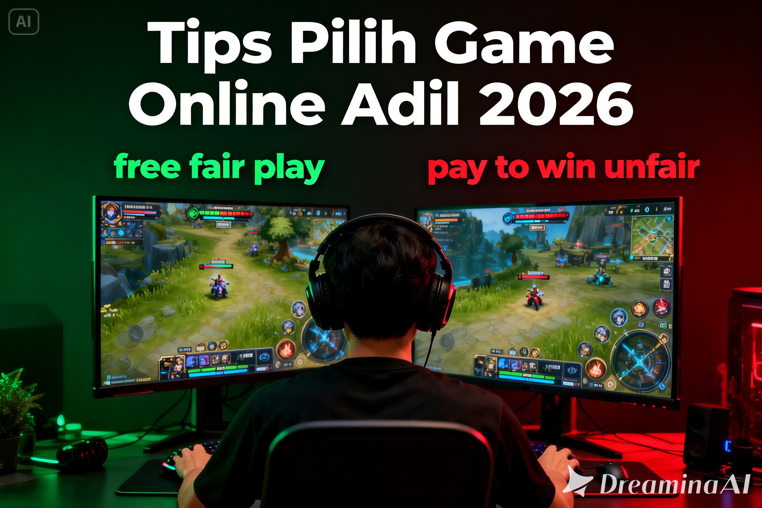 tips memilih game online modern free to play yang adil 2026