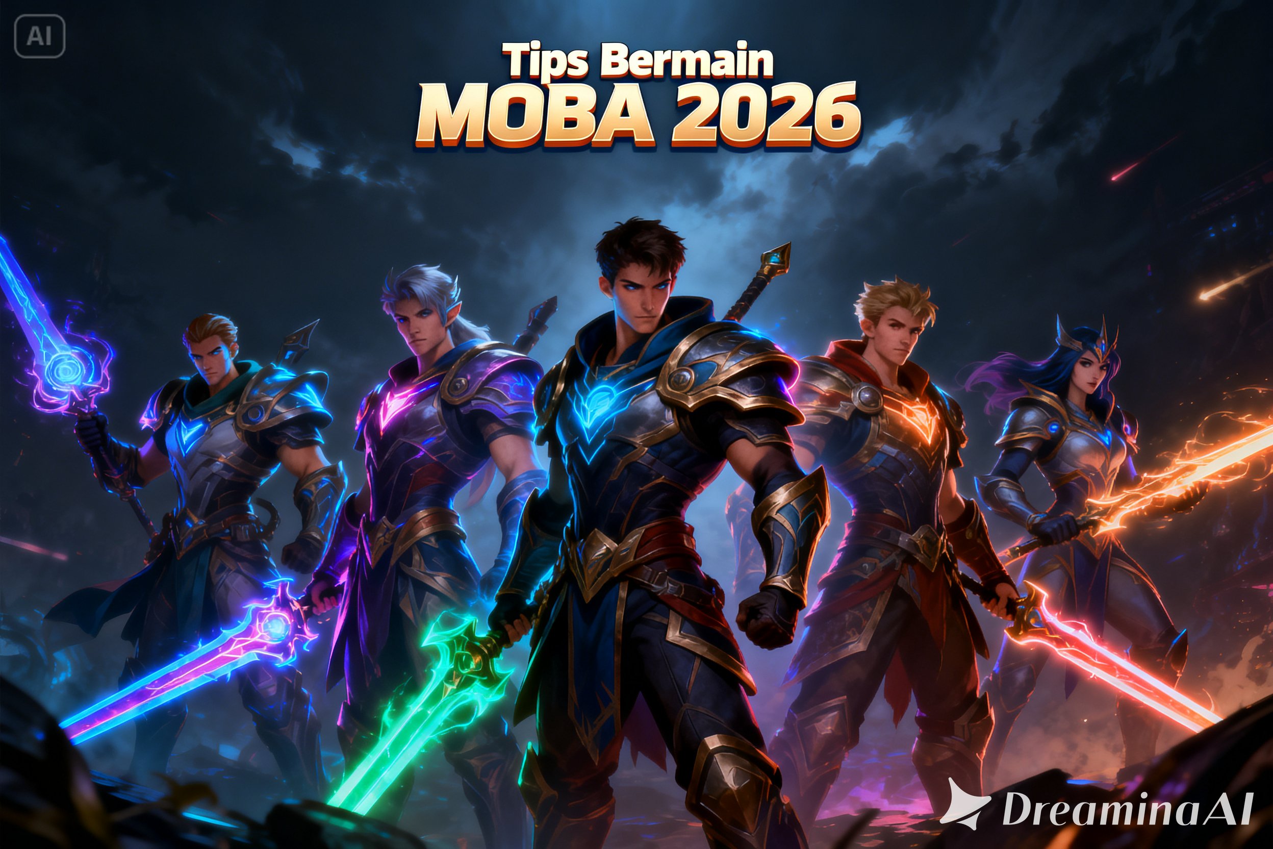tips bermain game moba terbaik 2026 untuk pemula