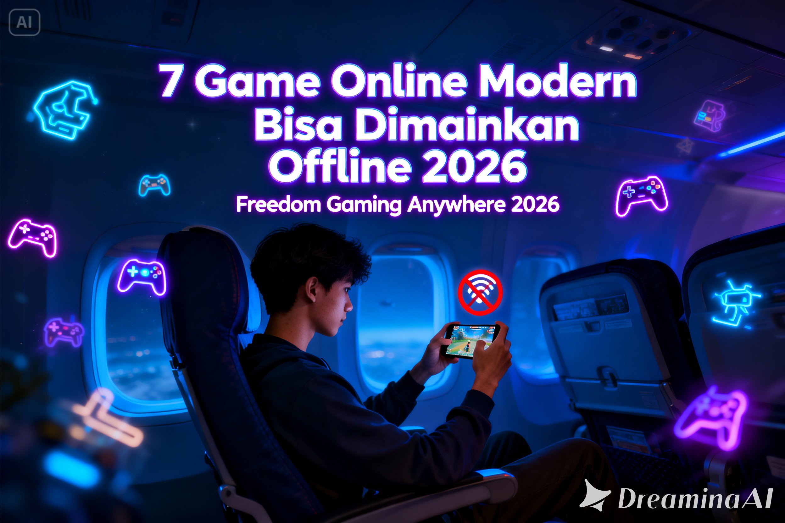 game online modern bisa dimainkan offline terbaik 2026