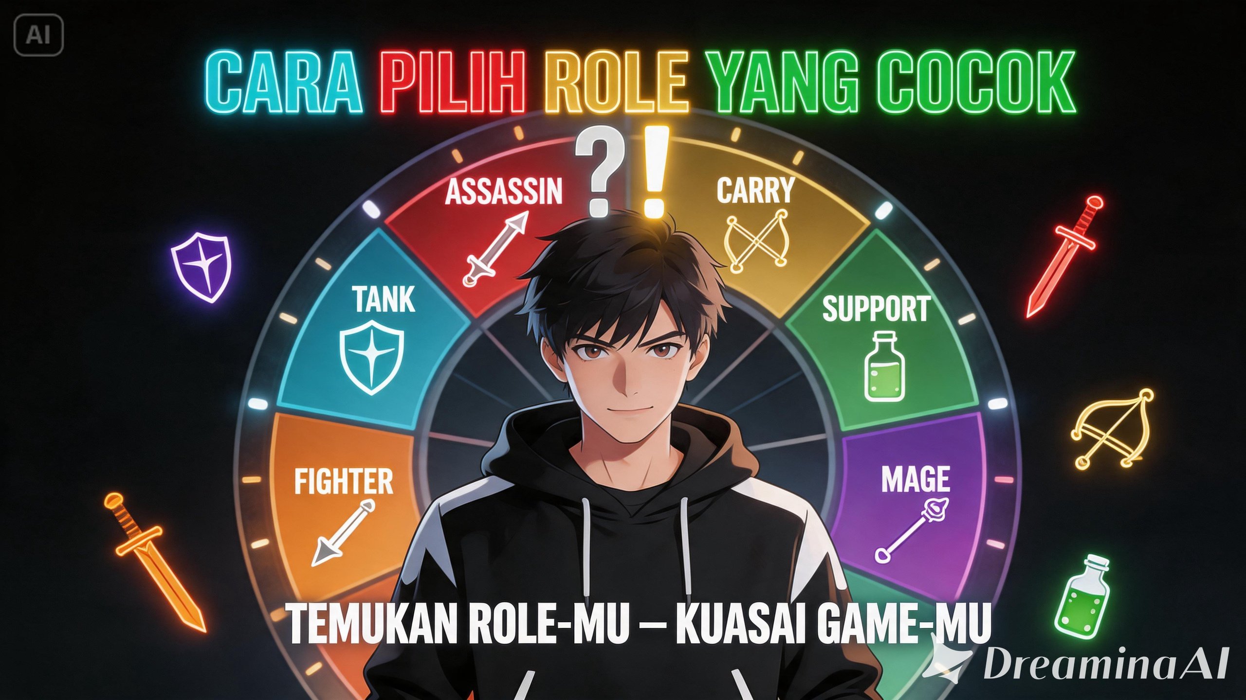 cara pilih role yang cocok untuk playstyle panduan lengkap gaming