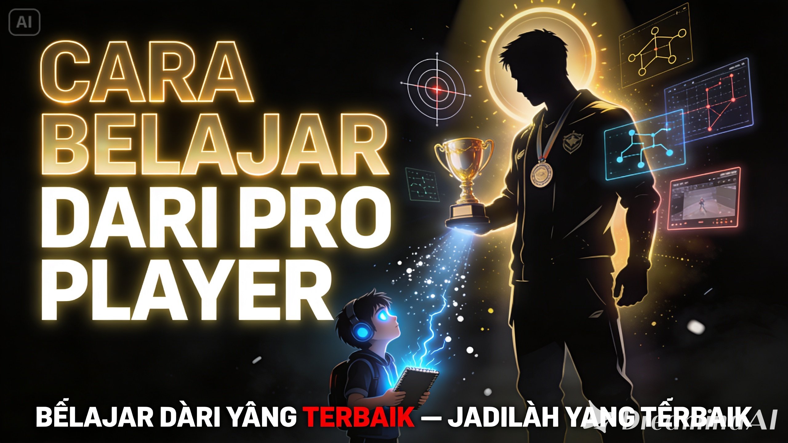 cara belajar dari pro player panduan lengkap tanpa coaching berbayar
