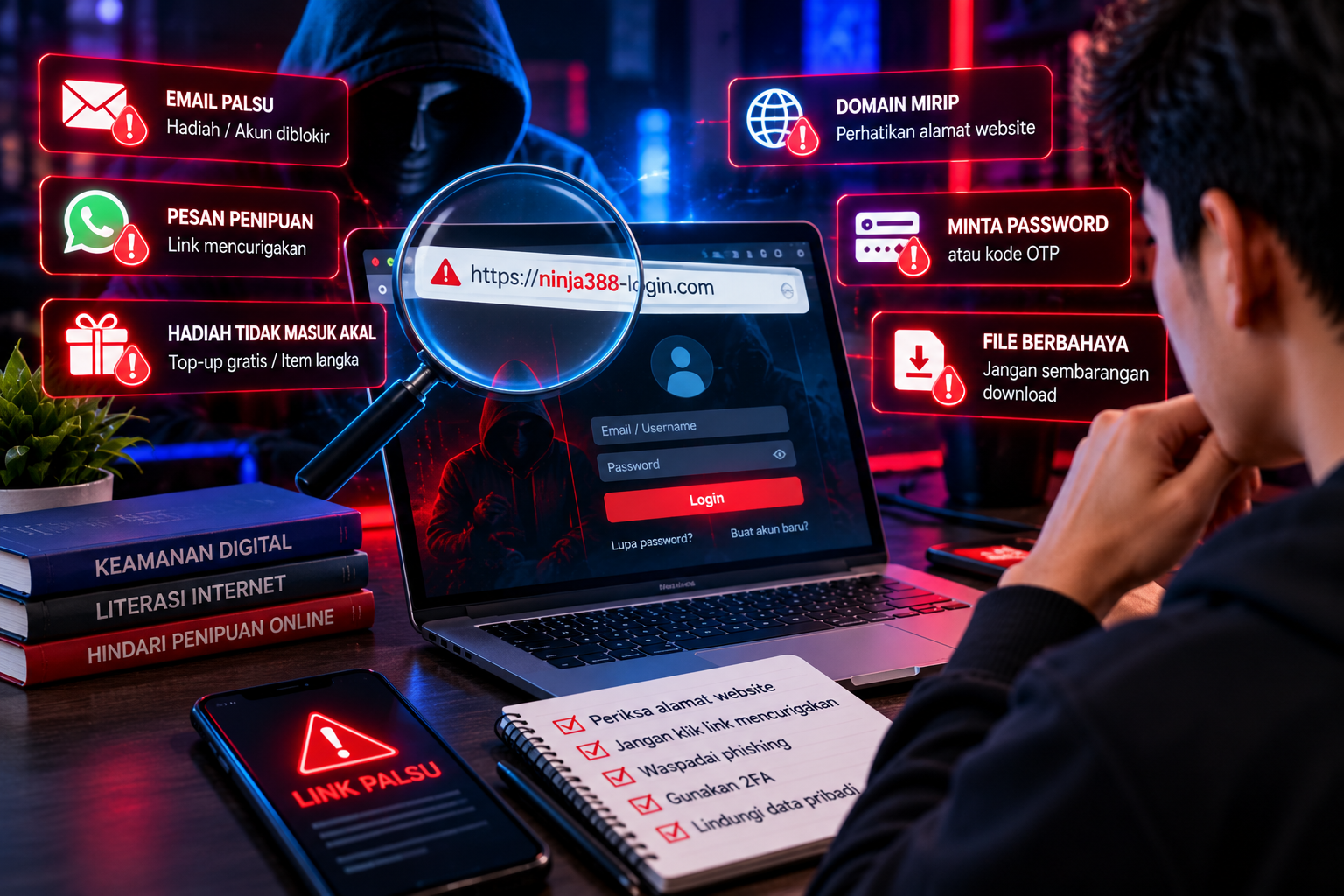 cara mengenali situs phishing