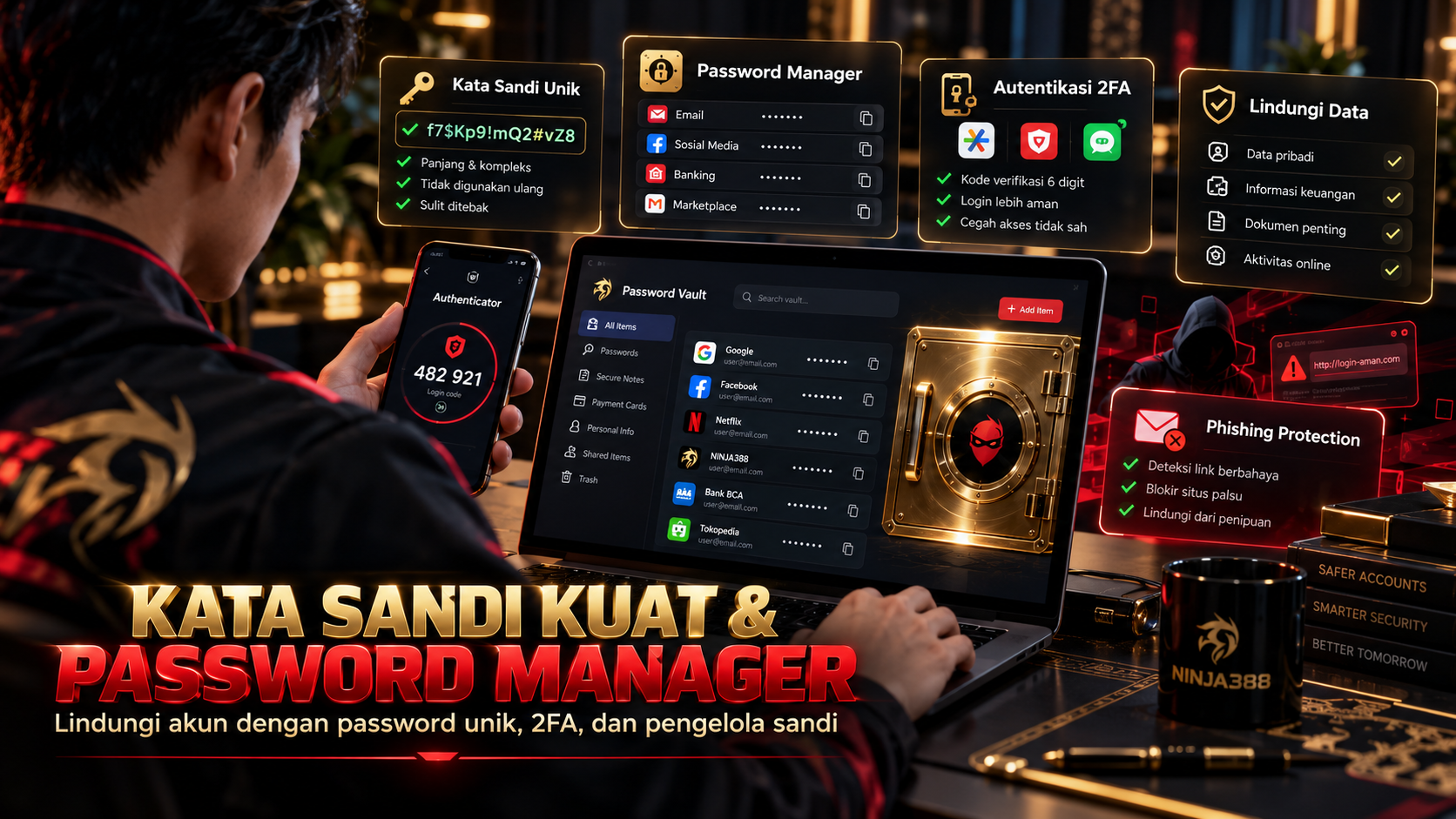 cara membuat kata sandi yang kuat